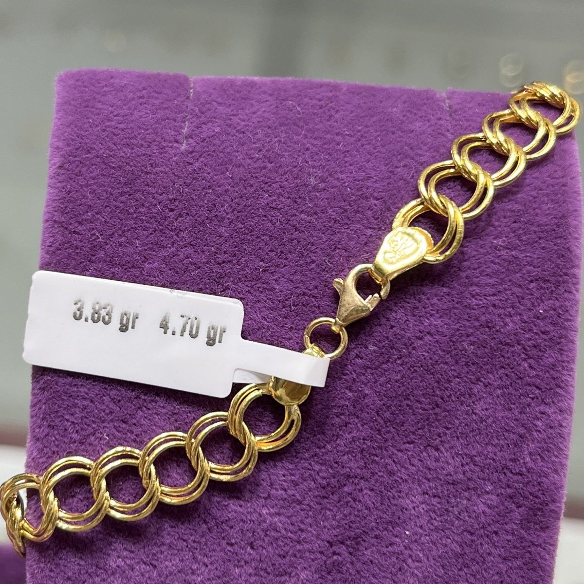 22 Ayar Altın Bileklik Samanyolu Özel Tasarım 3.83gr Kadın - B00838 - Fotoğraf 1