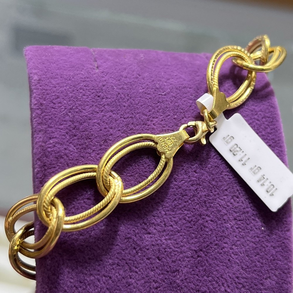 22 Ayar Altın Bileklik Samanyolu Özel Tasarım 10.14gr Kadın - B00842