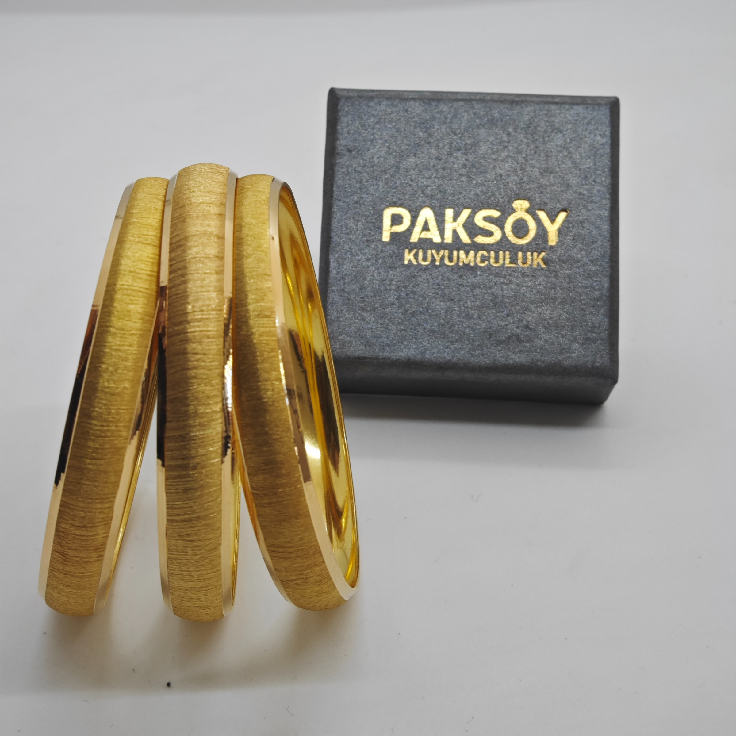22 Ayar Altın Bilezik Zahit Geyik Modern Tasarım 12.12gr Hediye - BZ00922 ürün görseli