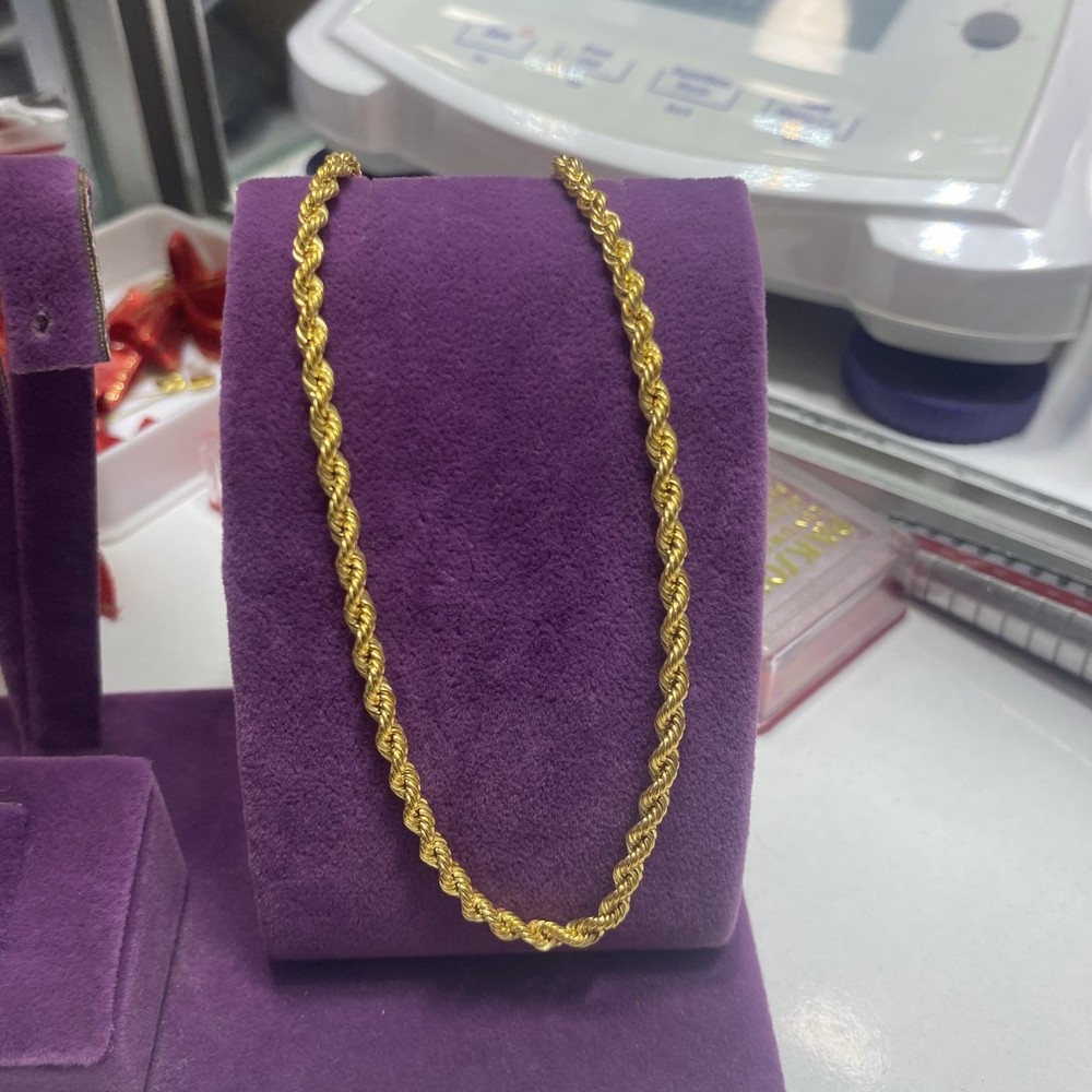 22 Ayar Altın Halat Özel Tasarım 9.03gr 55 CM Kadın - H00170