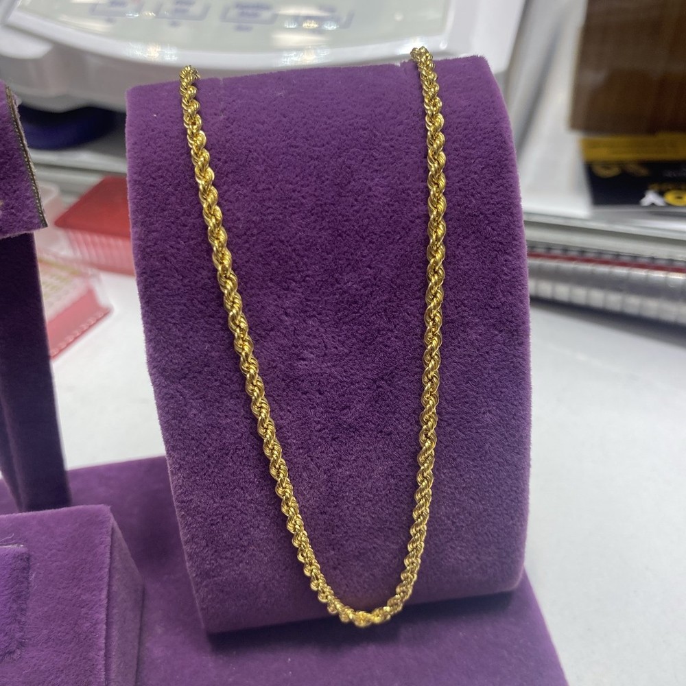 22 Ayar Altın Halat Özel Tasarım 7.40gr 65 CM - H00177