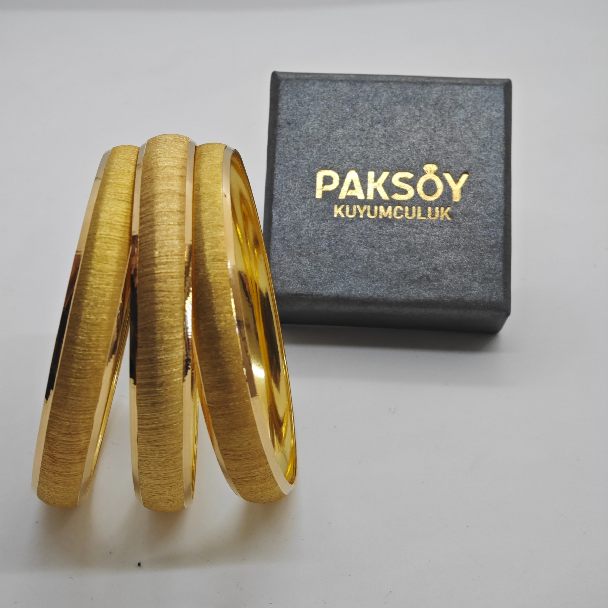 22 Ayar Altın Bilezik Paksoy Kumlu Tasarım 10.20gr Kadın - BZ01009 ürün görseli