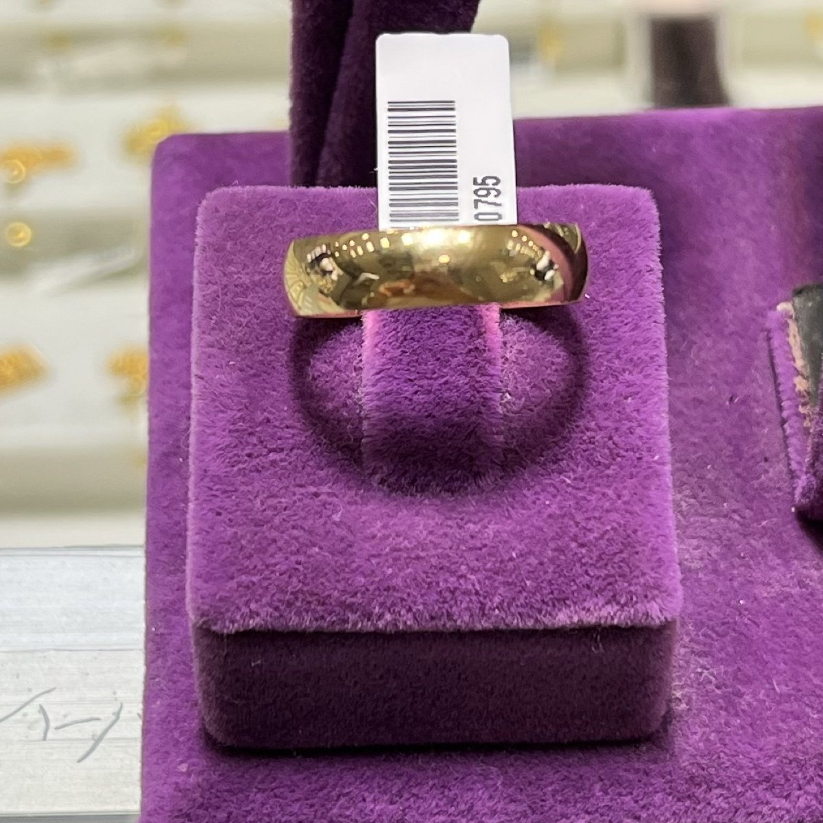 22 Ayar Altın Alyans Zahit Geyik Modern Tasarım 3.96gr 8 Numara - AL00776 - Fotoğraf 1