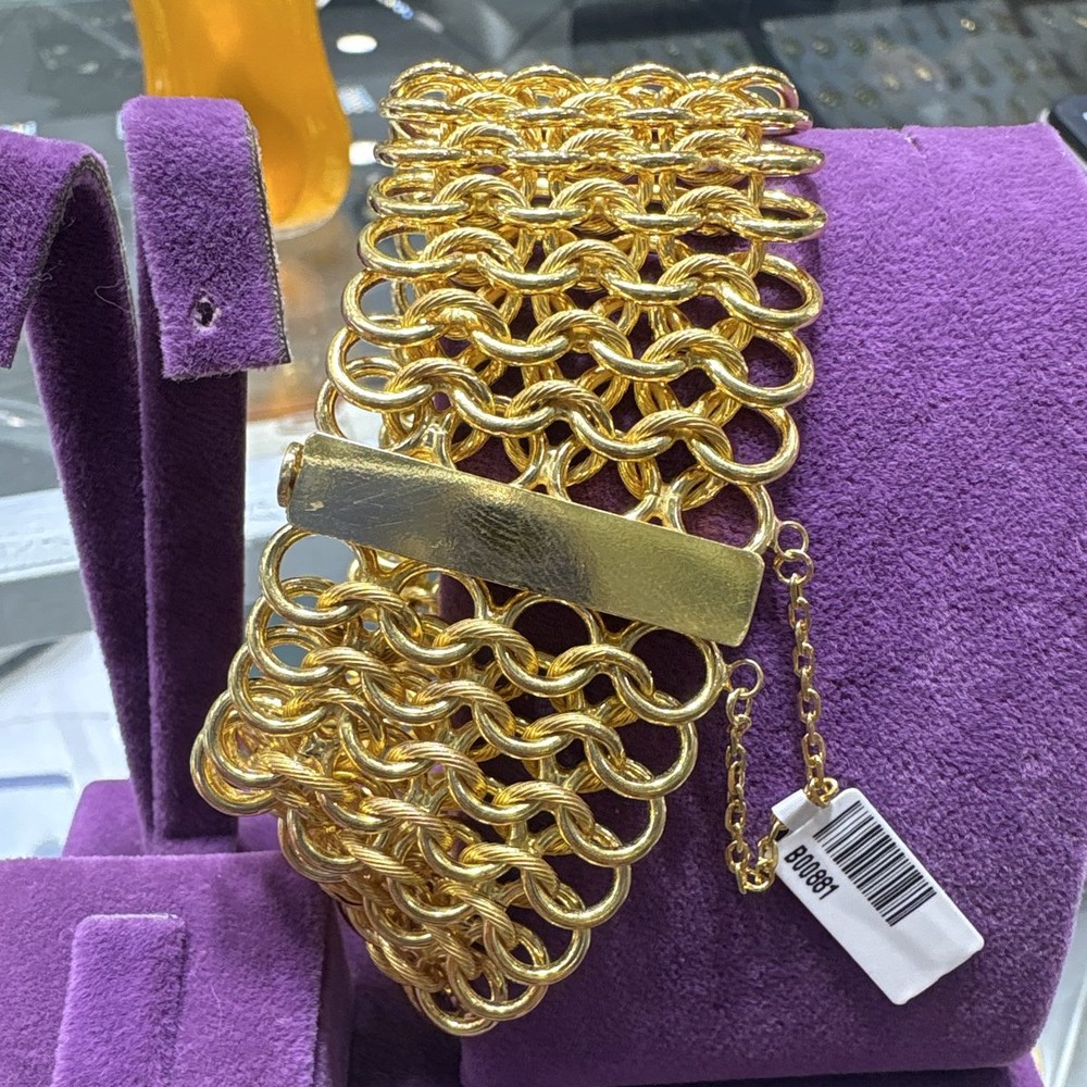 22 Ayar Altın Bileklik Zahit Geyik Prenses Tasarım 57.20gr Kadın - B00881