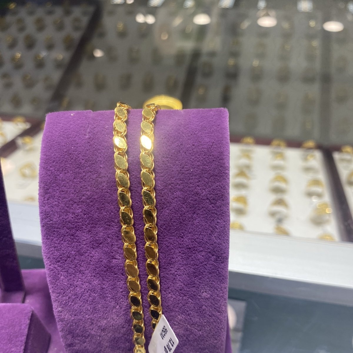 22 Ayar Altın Kolye Zahit Geyik Özel Tasarım 13.78gr 55CM - KL00027 - Fotoğraf 1
