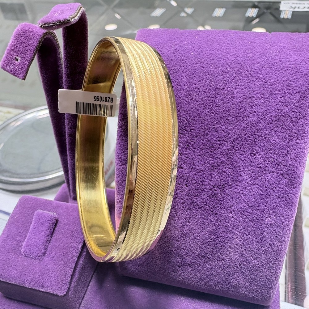 22 Ayar Altın Bilezik Hasır Modern Tasarım 12.47gr Kadın - BZ01095