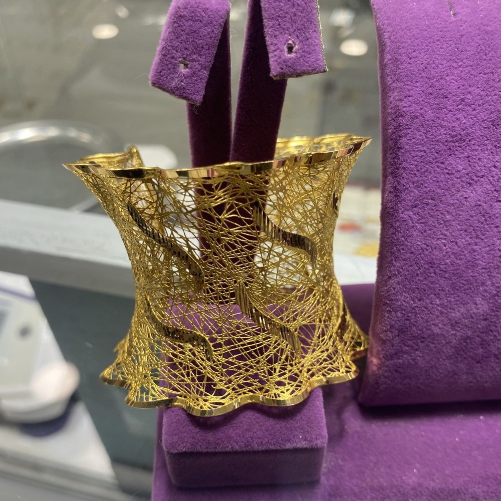 22 Ayar Altın Bilezik Paksoy Özel Tasarım 26.16gr Kadın - BZ01105