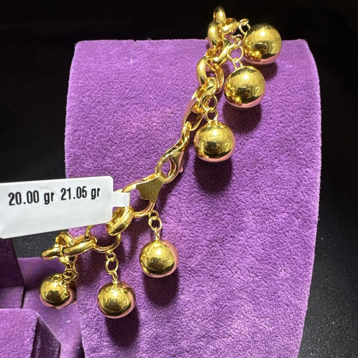 22 Ayar Altın Bileklik Modern Lüks Tasarım 20.00gr Kadın - B00896 - Fotoğraf 1
