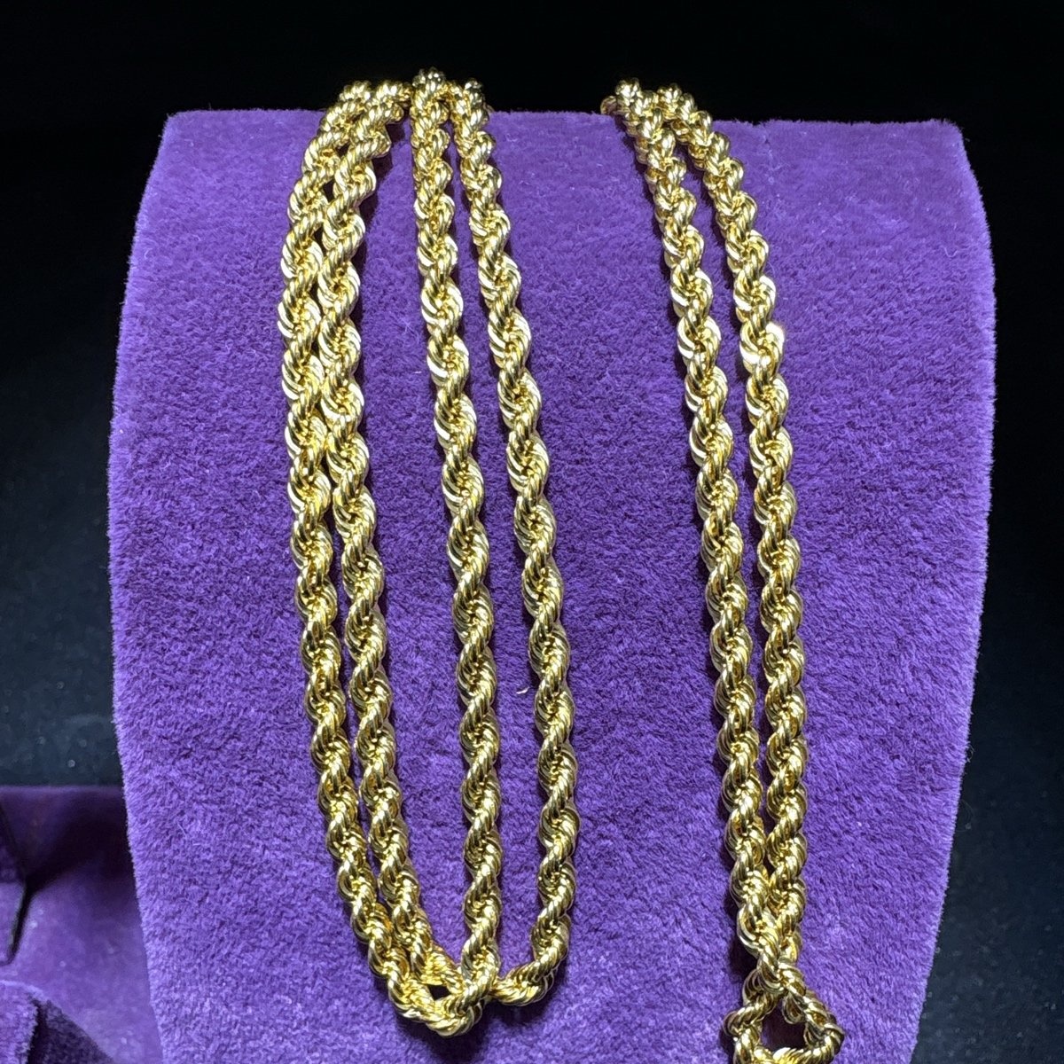 22 Ayar Altın Halat Premium Özel Tasarım 6.55gr 55cm - H00188 - Fotoğraf 1