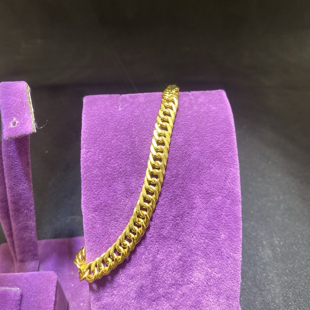 22 Ayar Altın Bileklik Saygılı Özel Tasarım 7.55gr 19 CM - B00906 - Fotoğraf 1