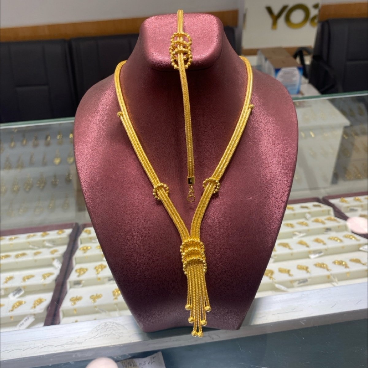 22 Ayar Altın Kanze Set Özel Tasarım 16.69gr Hediye - SE00001 - Fotoğraf 1