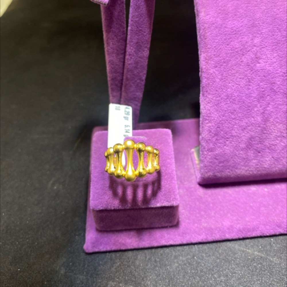 22 Ayar Altın Yüzük Paksoy Gurmet Tasarım 4.29gr 18 Numara Kadın - Y00973