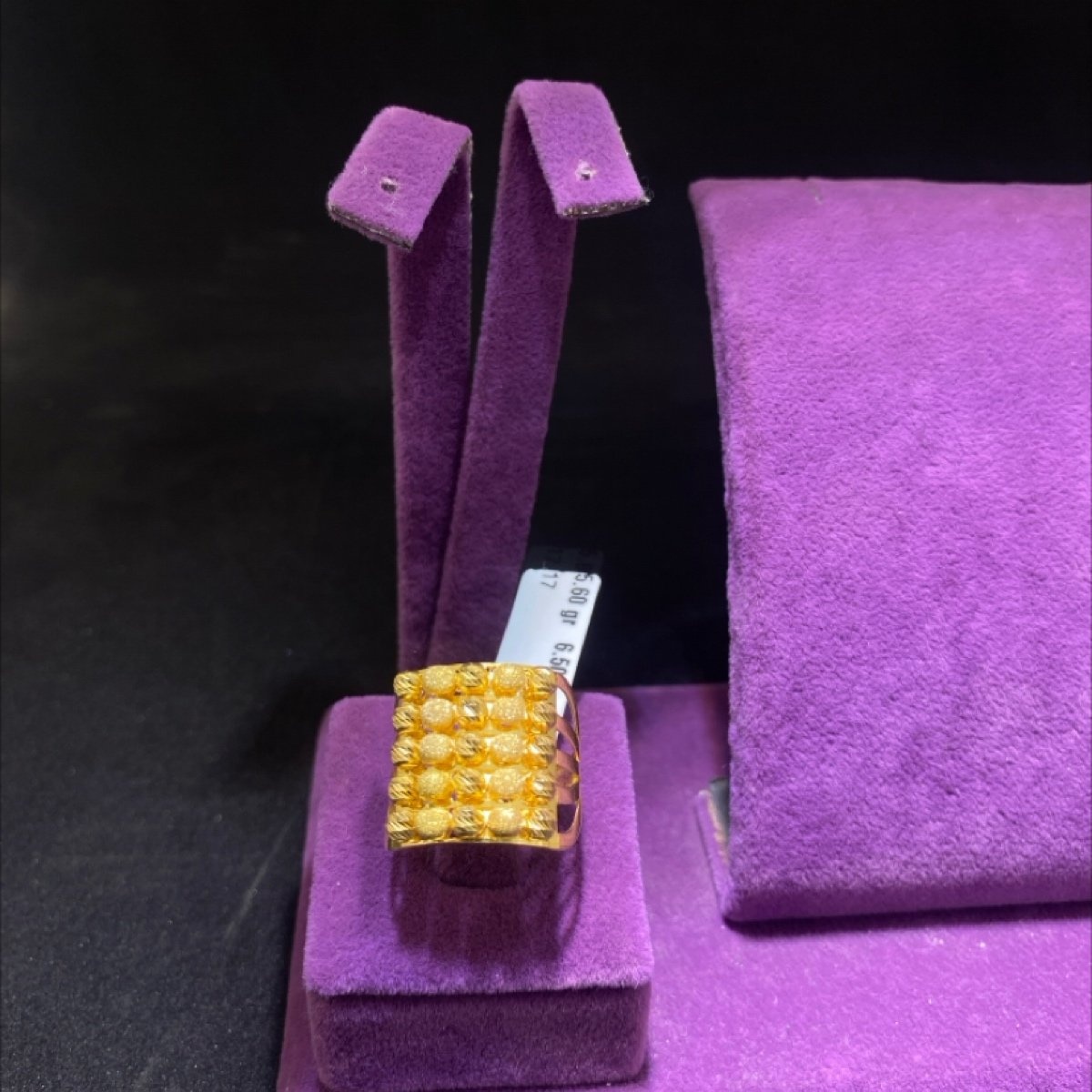 22 Ayar Altın Yüzük Dorikalı Modern Tasarım 5.60gr 17 Numara Kadın - Y00989 - Fotoğraf 1