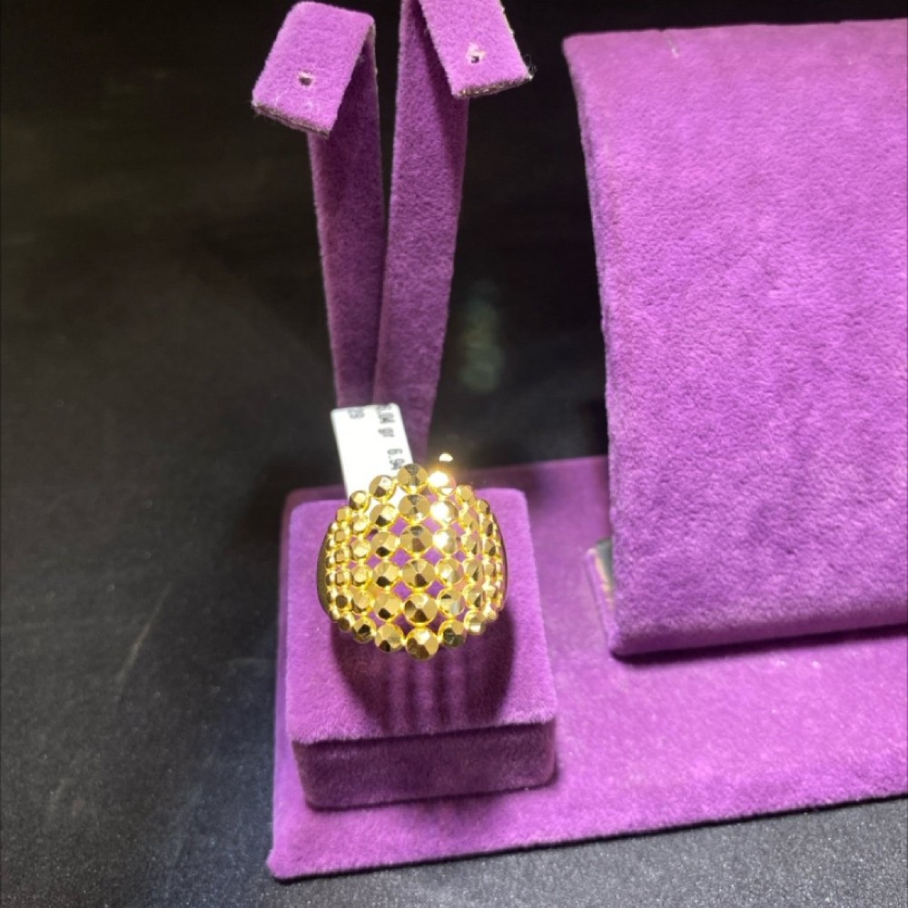 22 Ayar Altın Yüzük Dorikalı Modern Tasarım 6.04gr 29 Numara Hediye - Y00992