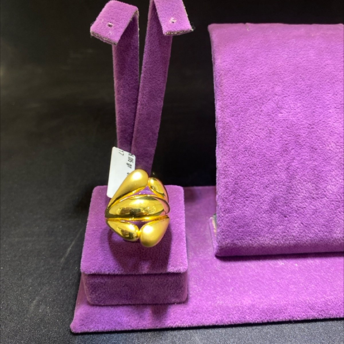 22 Ayar Altın Yüzük Modern Tasarım 6.05gr 17 Numara Kadın - Y00999 - Fotoğraf 1
