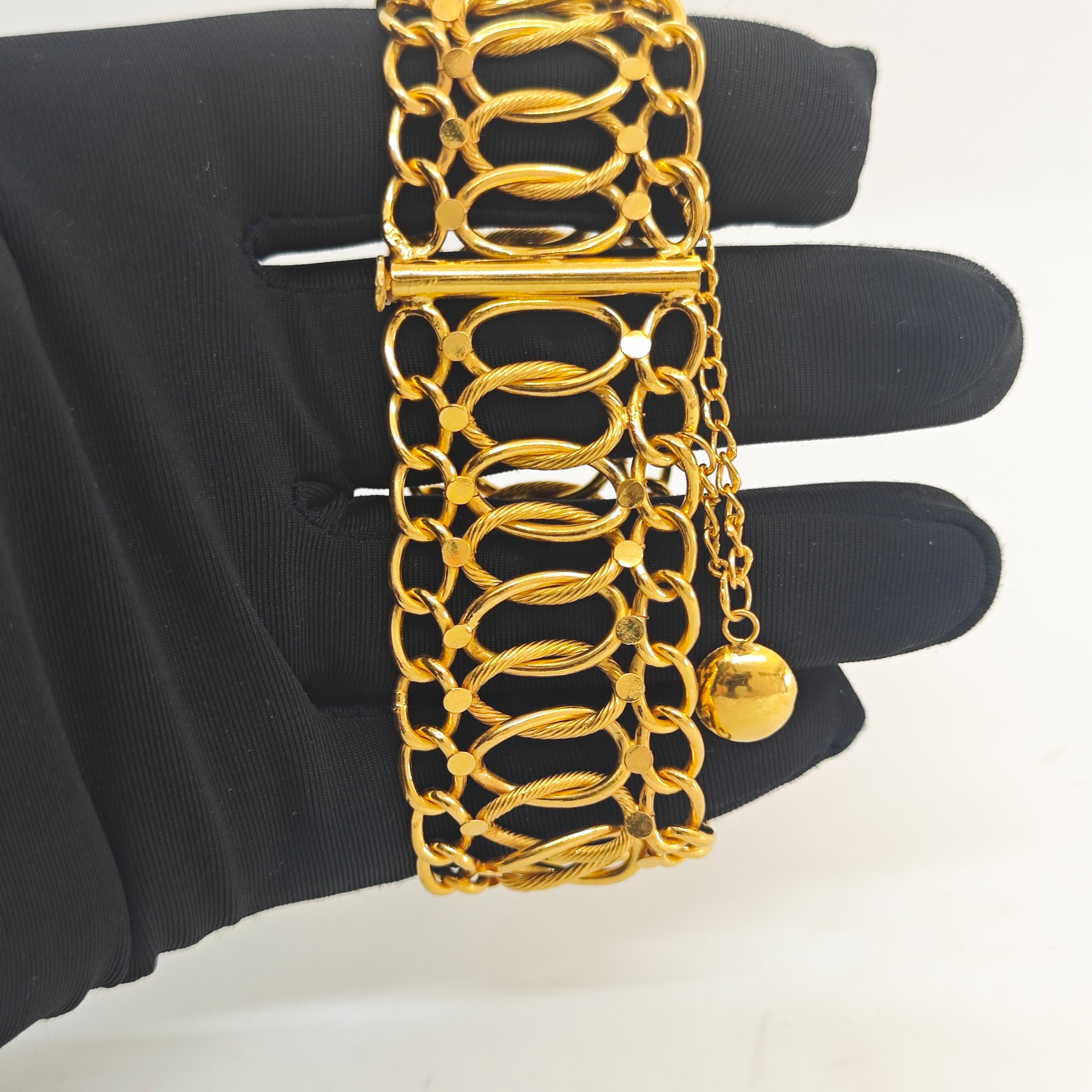 22 Ayar Altın Bileklik Fidan Özel Tasarım 25.28gr Kadın - B00930 ürün görseli