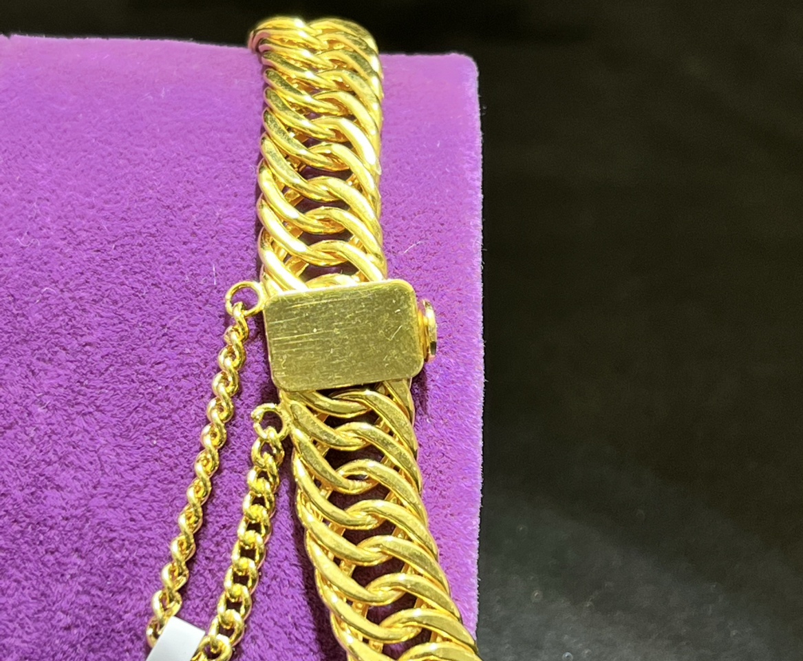 22 Ayar Altın Bileklik Paksoy Özel Tasarım 11.91gr Kadın - B00944 - Fotoğraf 3
