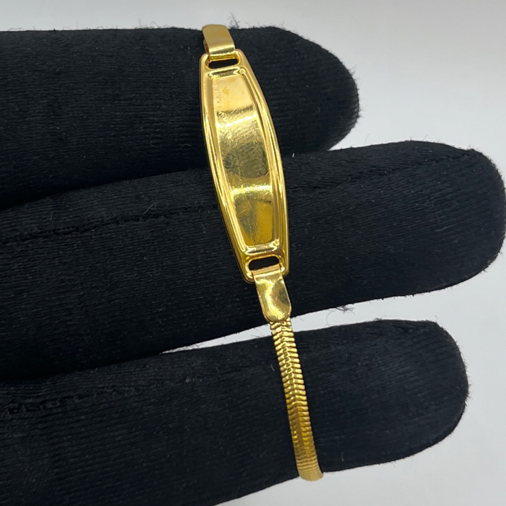 İtalyan Ezme Altın Çocuk 22 Ayar 3.26gr 13 CM - F00022 - Fotoğraf 1