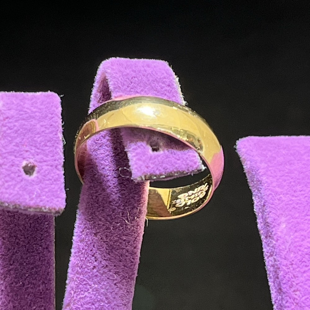 22 Ayar Altın Alyans Modern Tasarım 7.10gr 16 Numara - AL00832 - Fotoğraf 2