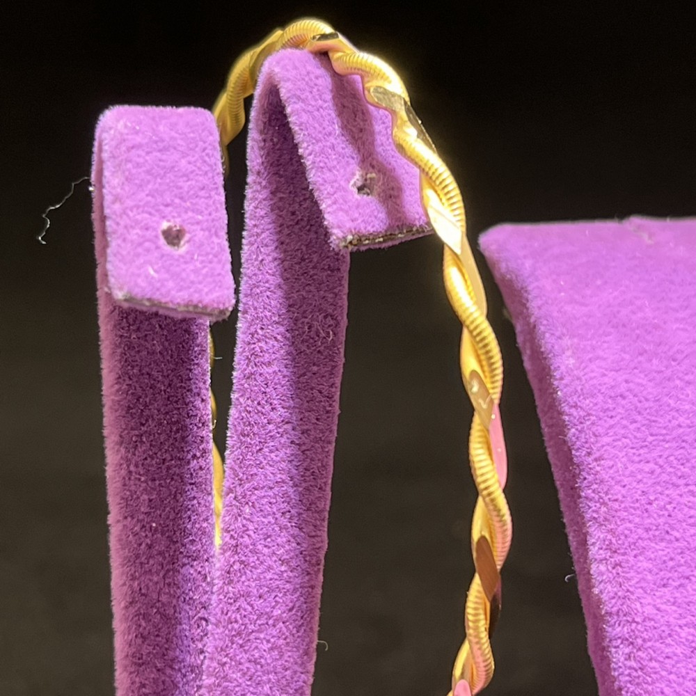 22 Ayar Altın Bilezik Kıvırcık Modern Tasarım 18.06gr Kadın - BZ01193