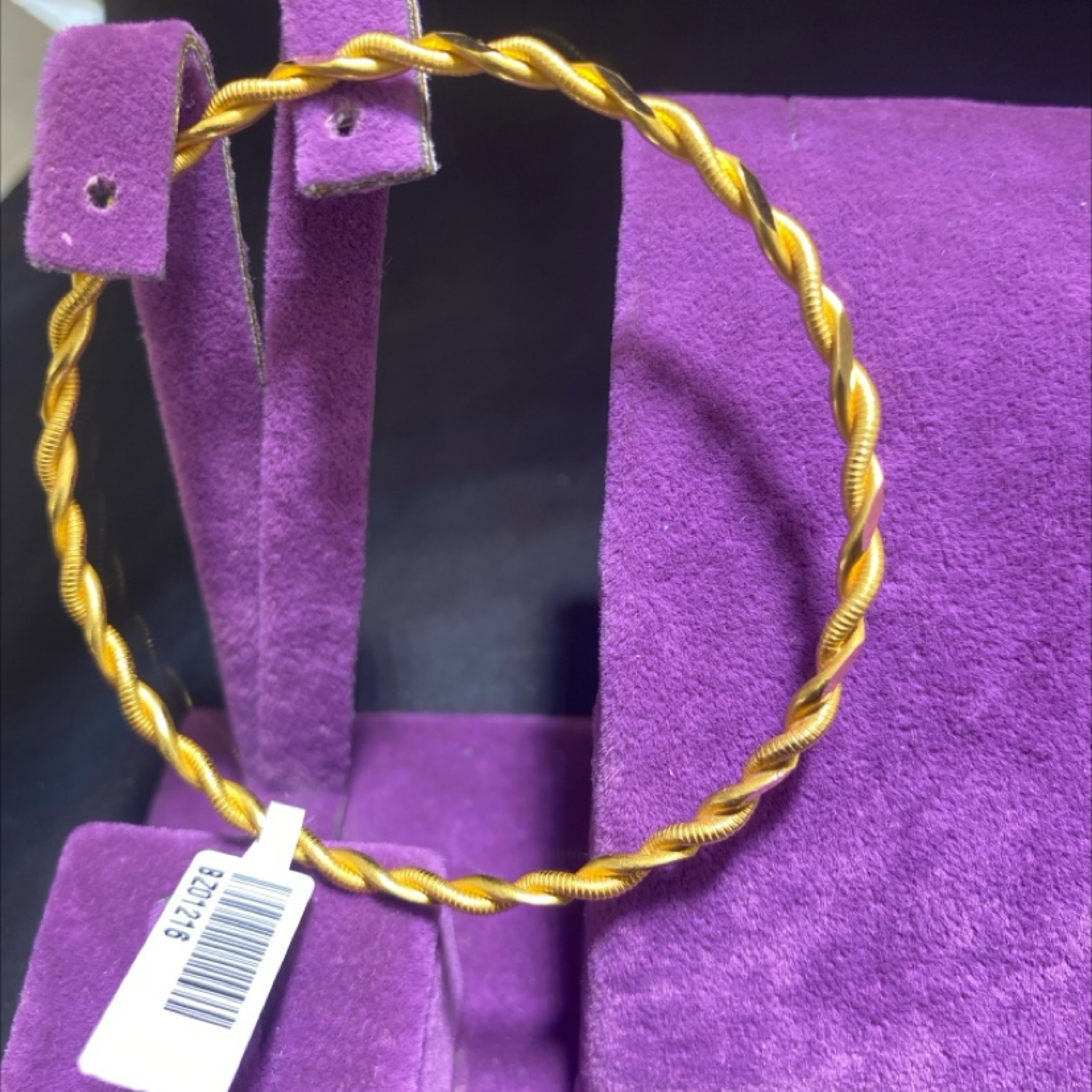 22 Ayar Altın Bilezik Kıvırcık Tasarım 15.29gr Kadın - BZ01216 - Fotoğraf 2