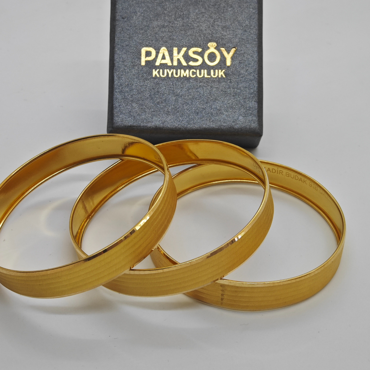 22 Ayar Altın Bilezik Hasır Özel Tasarım 14.93gr Kadın - BZ01244 ürün görseli