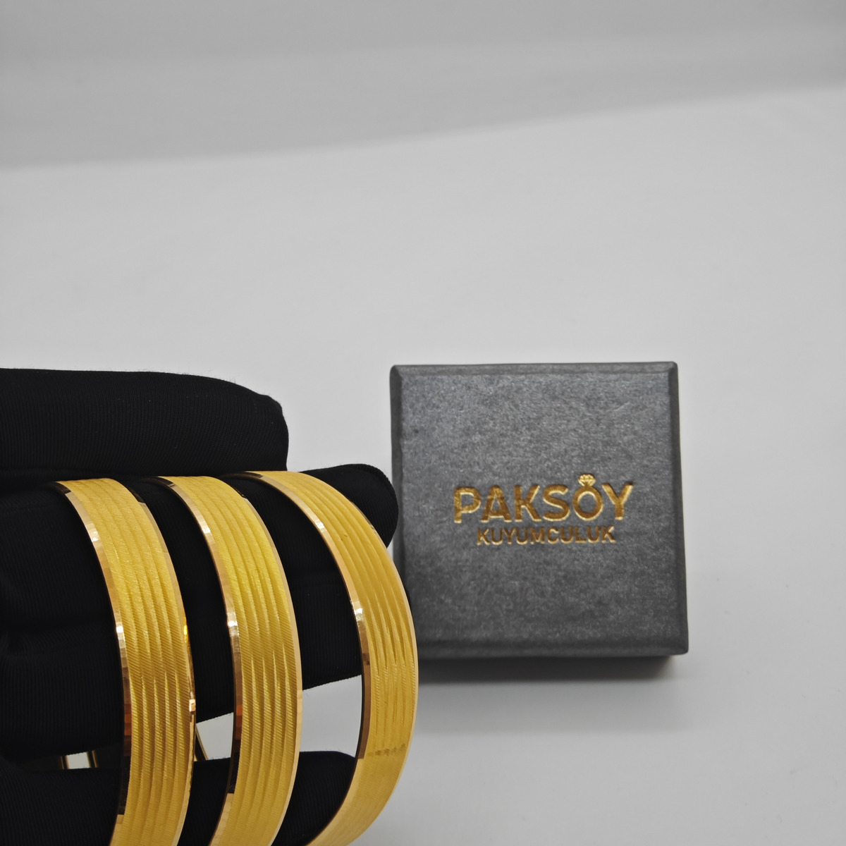 22 Ayar Altın Bilezik Hasır Özel Tasarım 14.93gr Kadın - BZ01244 ürün görseli