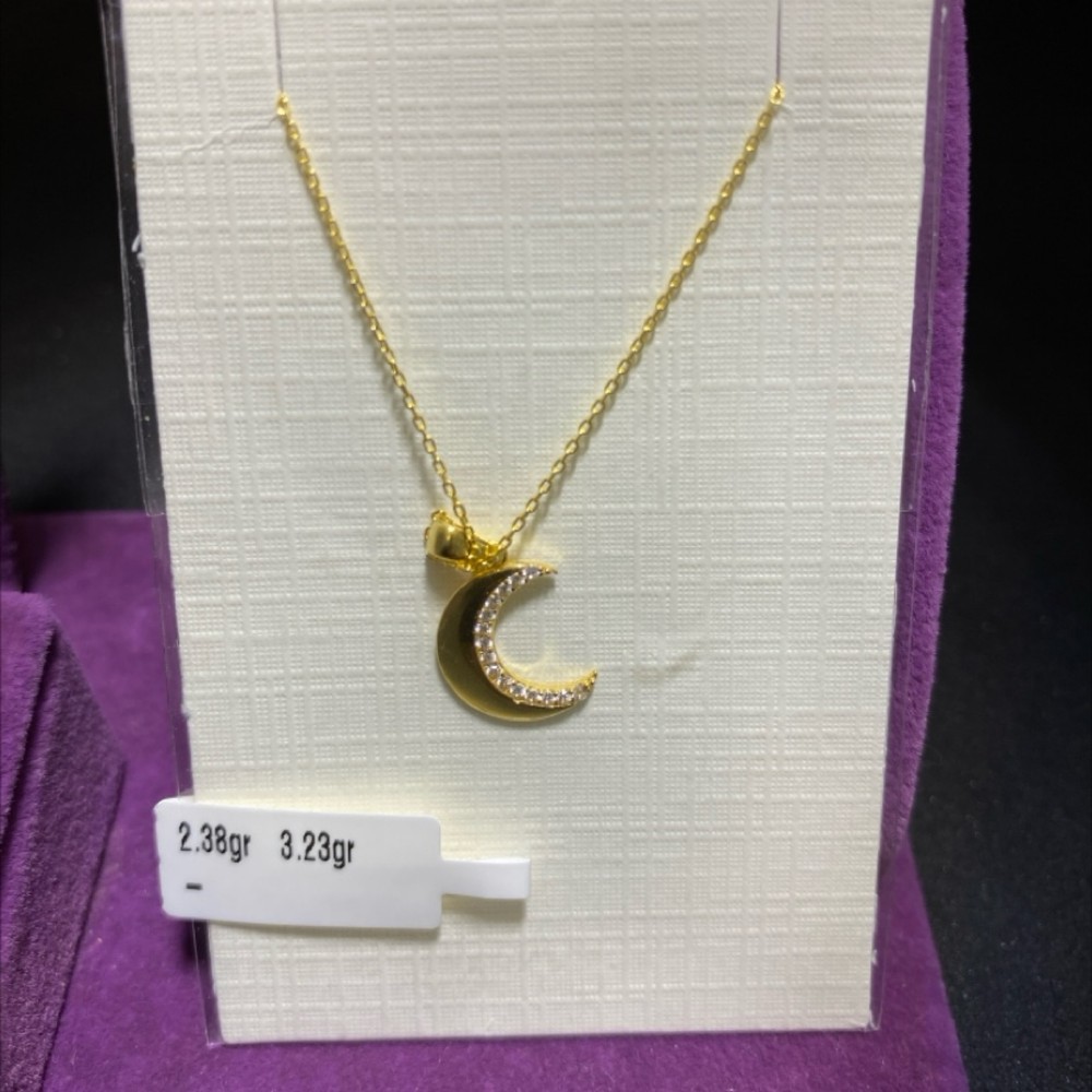 22 Ayar Altın Kolye Özel Tasarım 2.38gr Kadın Hediye - KL00043