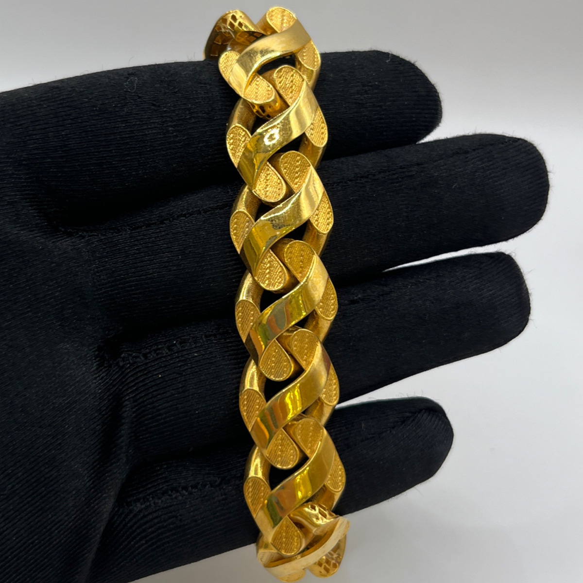 Gurmet Altın Bileklik 22 Ayar 44.27gr 20 CM - B00970 - Fotoğraf 1