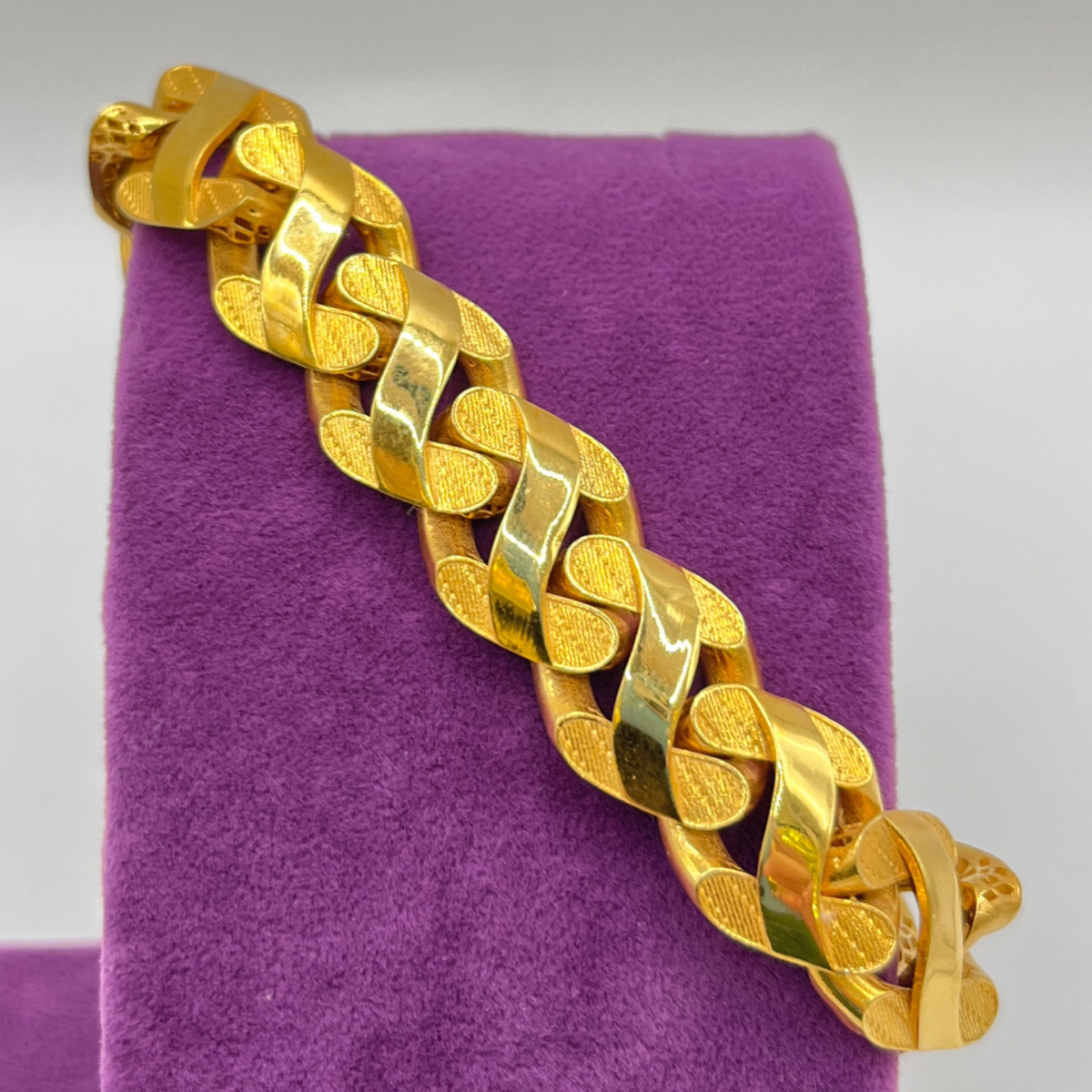 Gurmet Altın Bileklik 22 Ayar 44.27gr 20 CM - B00970 - Fotoğraf 5