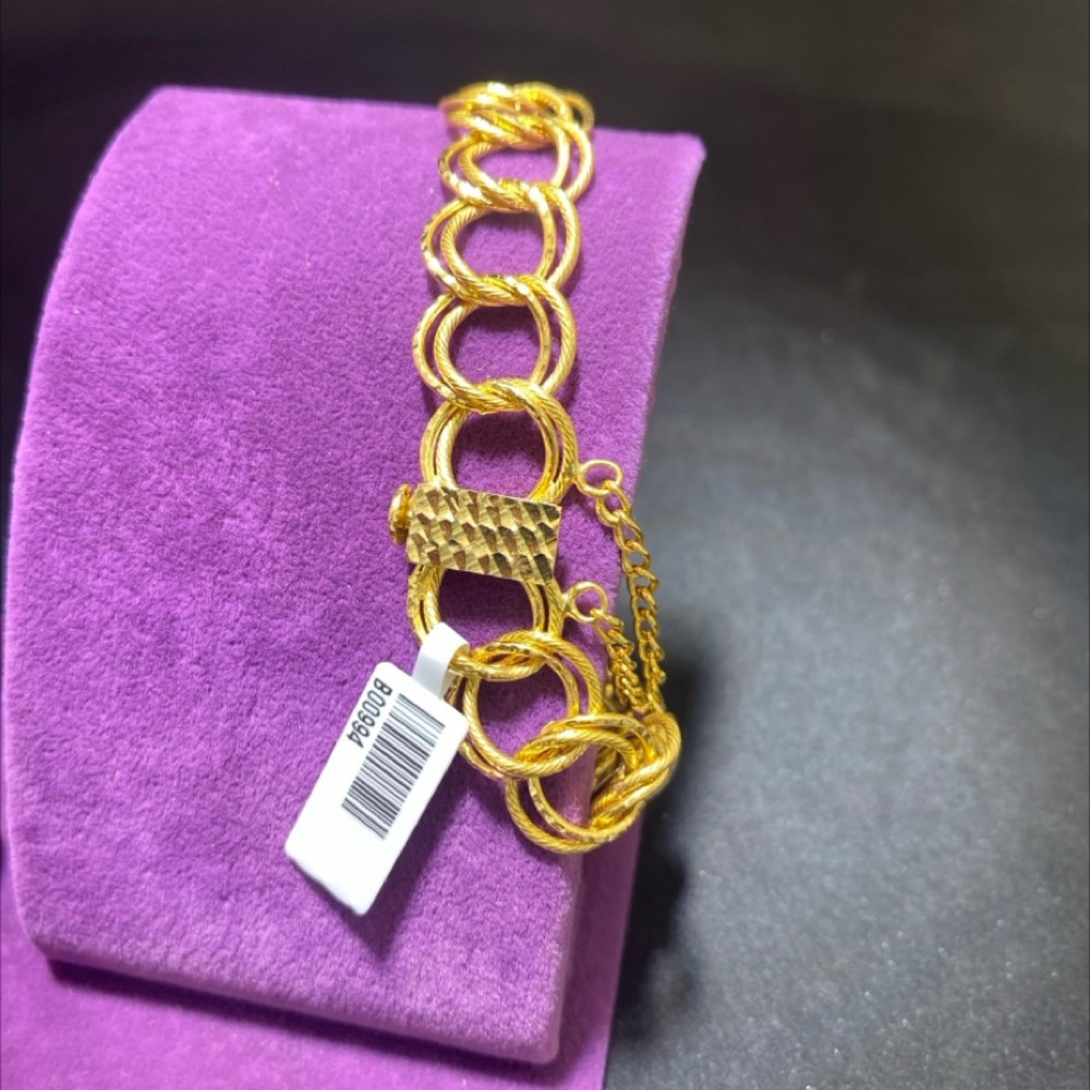 22 Ayar Altın Bileklik Samanyolu Modern Tasarım 10.53gr Kadın - B00994