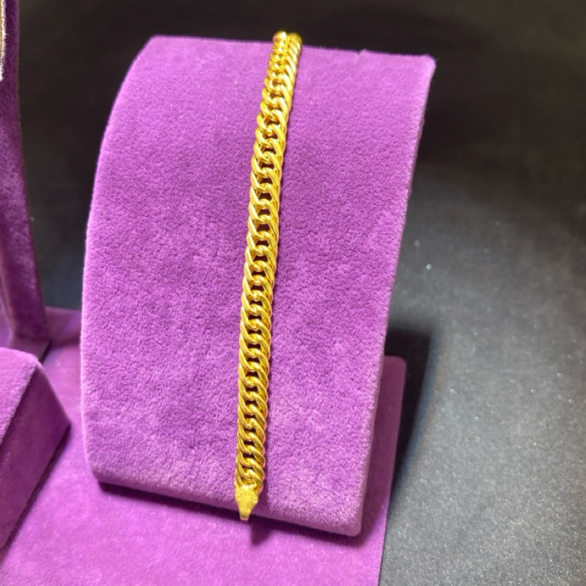 22 Ayar Altın Bileklik Paksoy Modern Tasarım 5.93gr 19 CM Kadın - B01008 - Fotoğraf 1