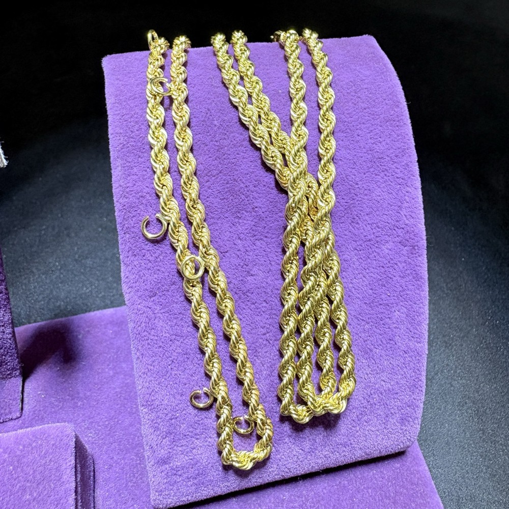 22 Ayar Altın Halat Tasarım Paksoy 10.87gr 65CM Hediye - H00207