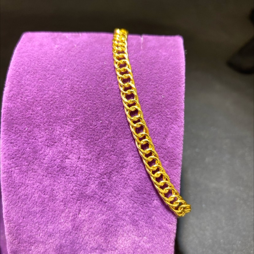 22 Ayar Altın Bileklik Kartiyer Modern Tasarım 5.55gr Kadın - B01019