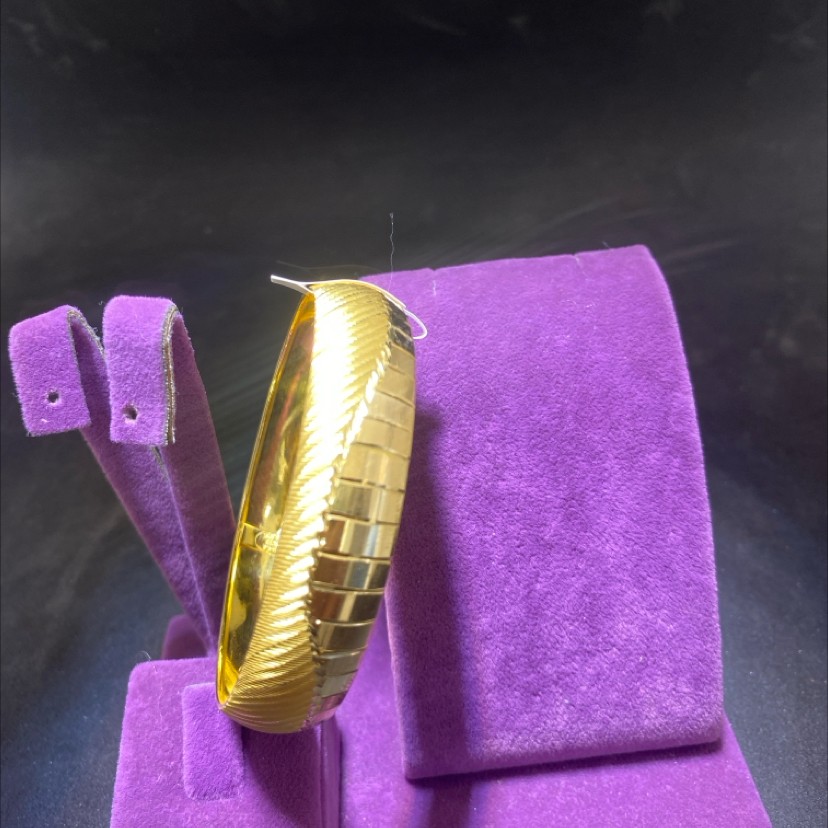 22 Ayar Altın Bilezik Paksoy Kuyumculuk Yılan Desenli Özel Tasarım 15.24gr Kadın Hediye - BZ01324