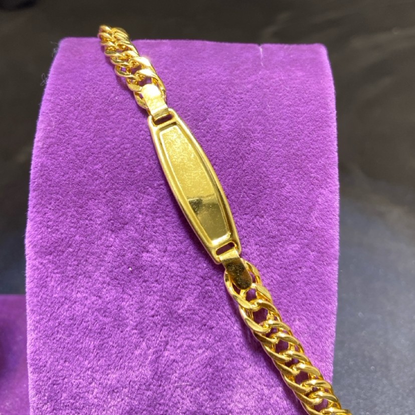 22 Ayar Altın Çocuk Künye Modern Tasarım 4.58gr Hediye Paksoy Kuyumculuk - F00031