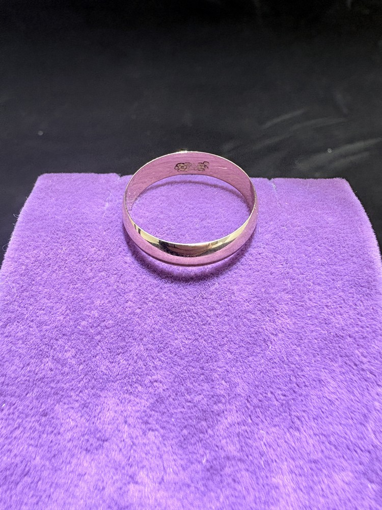 22 Ayar Altın Alyans Düz Cilalı Nişan 3.47gr 27 Numara Paksoy Erkek - AL00875 ürün görseli