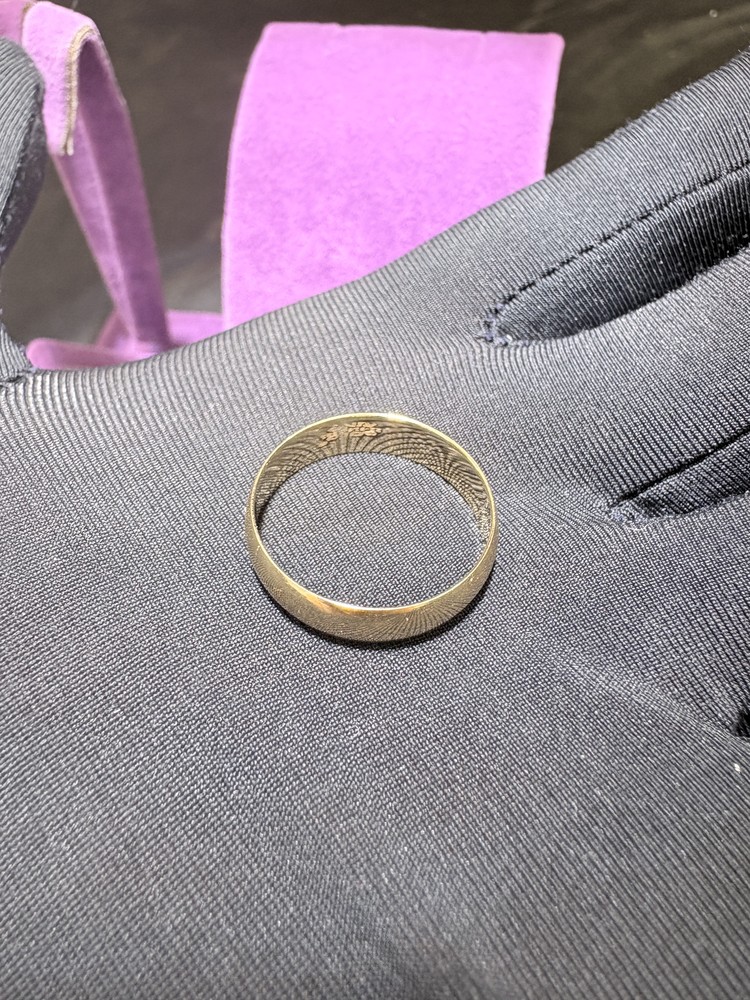 22 Ayar Altın Alyans Düz Cilalı Nişan 3.47gr 27 Numara Paksoy Erkek - AL00875 ürün görseli