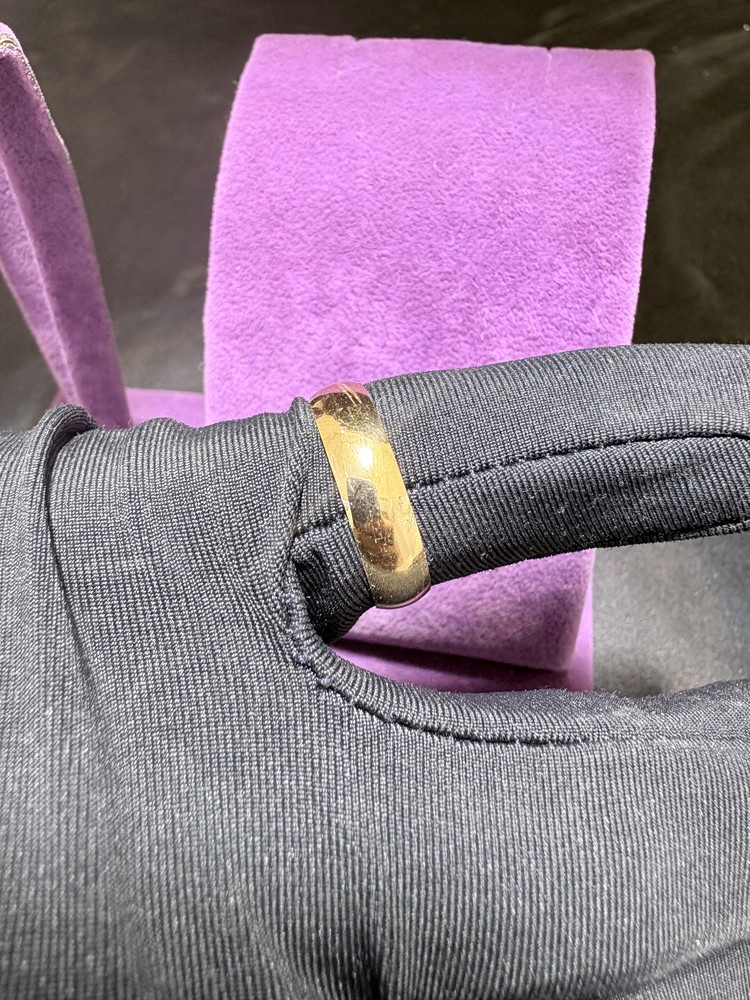 22 Ayar Altın Alyans Düz Cilalı Nişan 4.30gr 27 Numara Paksoy Erkek - AL00876 ürün görseli