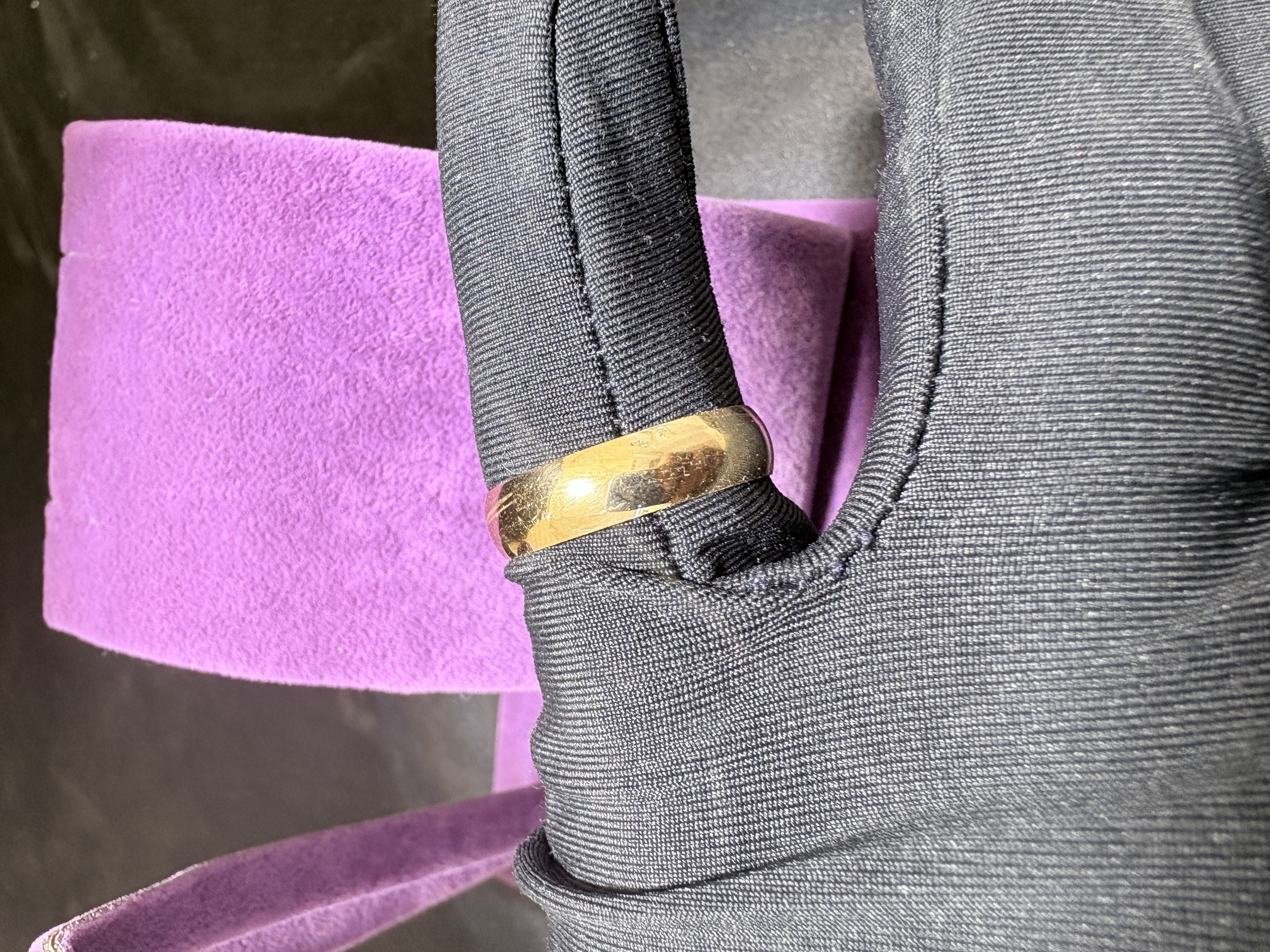 22 Ayar Altın Alyans Düz Cilalı Nişan 6.05gr 20 Numara Paksoy Hediye - AL00886 ürün görseli