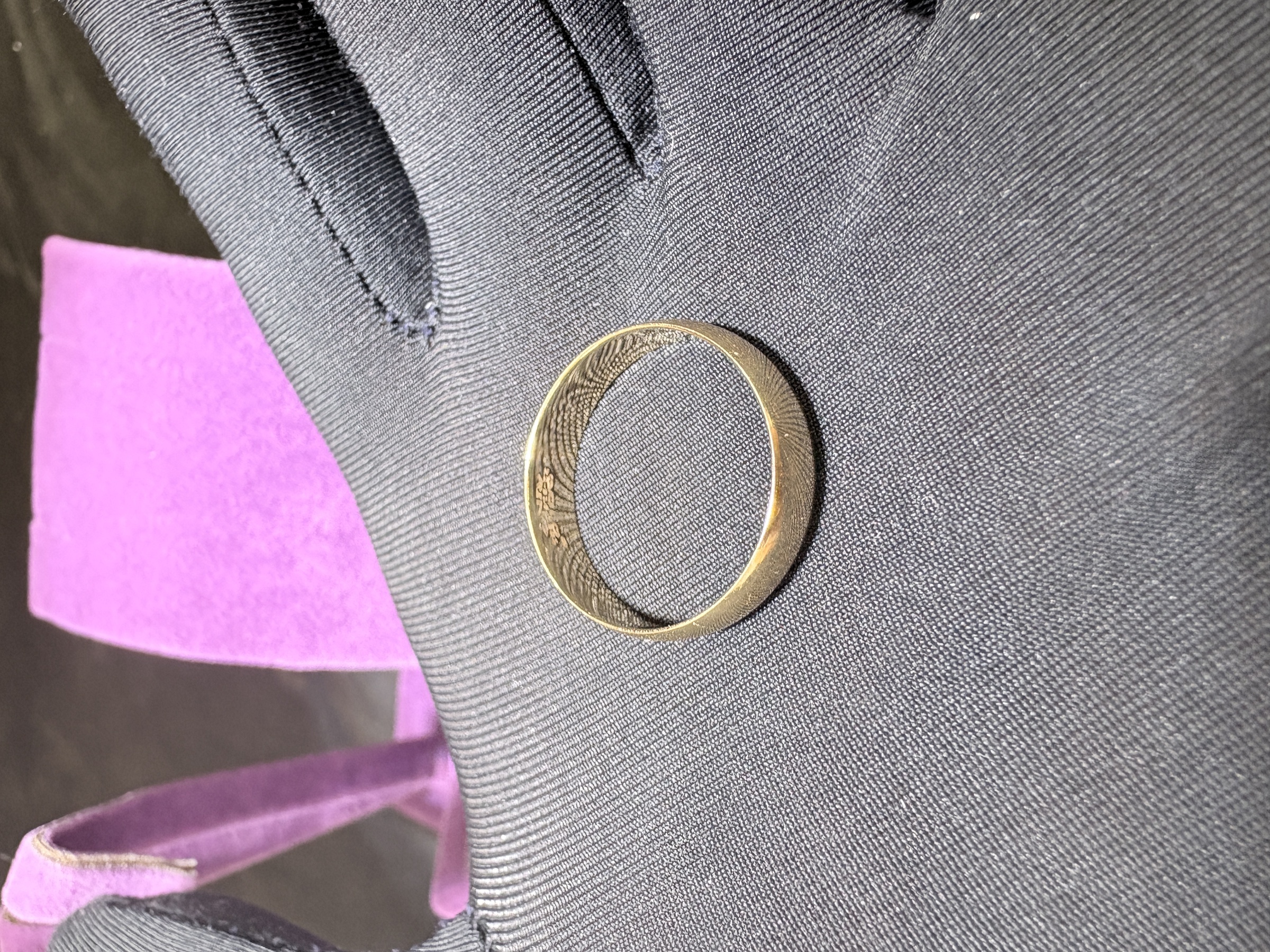 22 Ayar Altın Alyans Düz Cilalı Nişan 6.05gr 20 Numara Paksoy Hediye - AL00886 ürün görseli