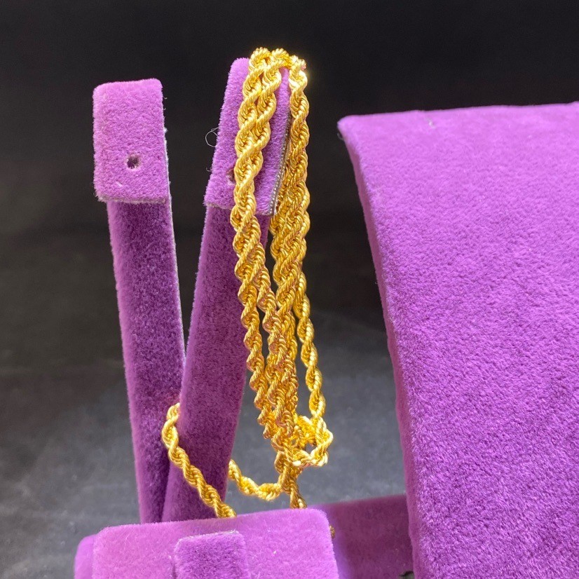 22 Ayar Altın Halat Dikkat Çekici Örgü 17.92gr 65cm Kadın Paksoy Kuyumculuk - H00220