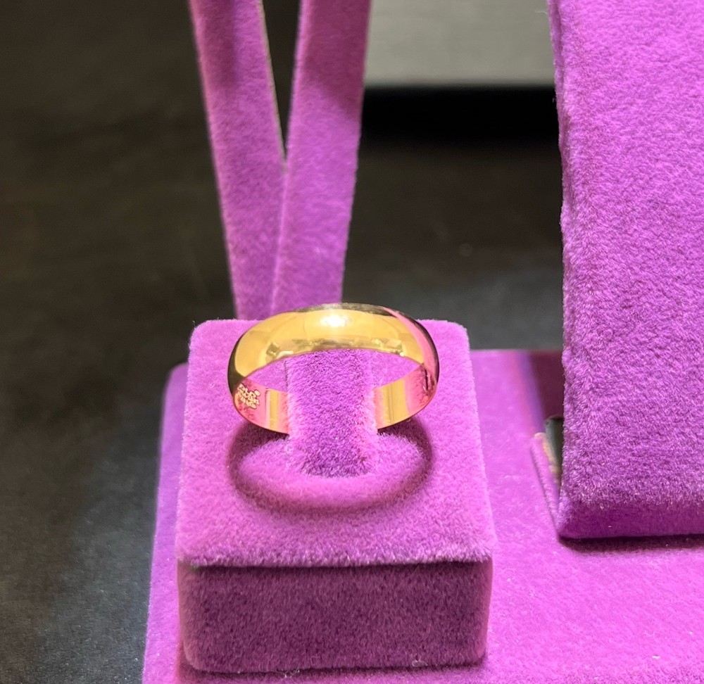 22 Ayar Altın Alyans Klasik Tasarım 3.56gr 17 Numara Paksoy Kuyumculuk Erkek - AL00895