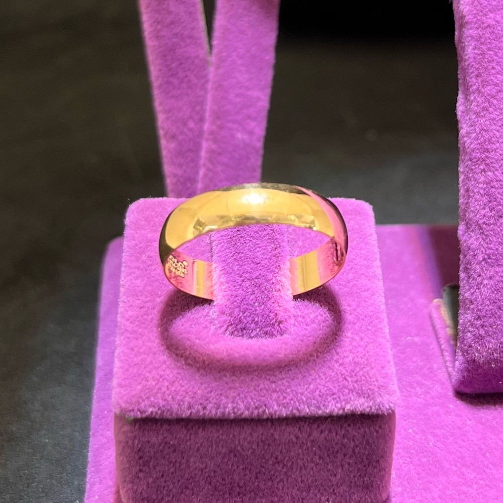 22 Ayar Altın Alyans Klasik 6.21gr 28 Numara Paksoy Kuyumculuk Erkek - AL00897