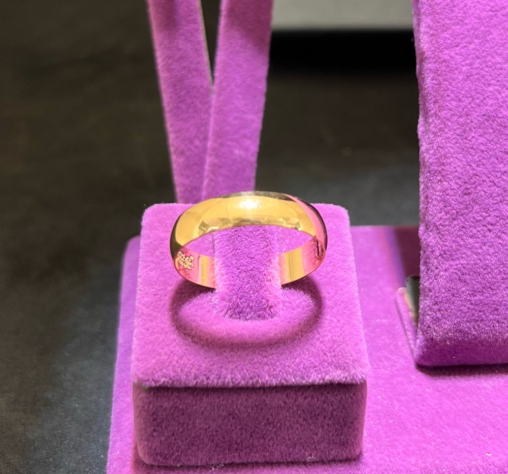 22 Ayar Altın Alyans Klasik Tasarım 2.39gr 27 Numara Paksoy Kuyumculuk Erkek - AL00899