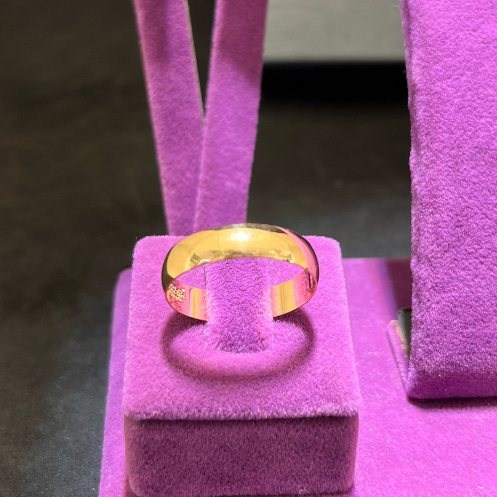 22 Ayar Altın Alyans Klasik Tasarım 2.40gr 24 Numara Paksoy Kuyumculuk Erkek - AL00916