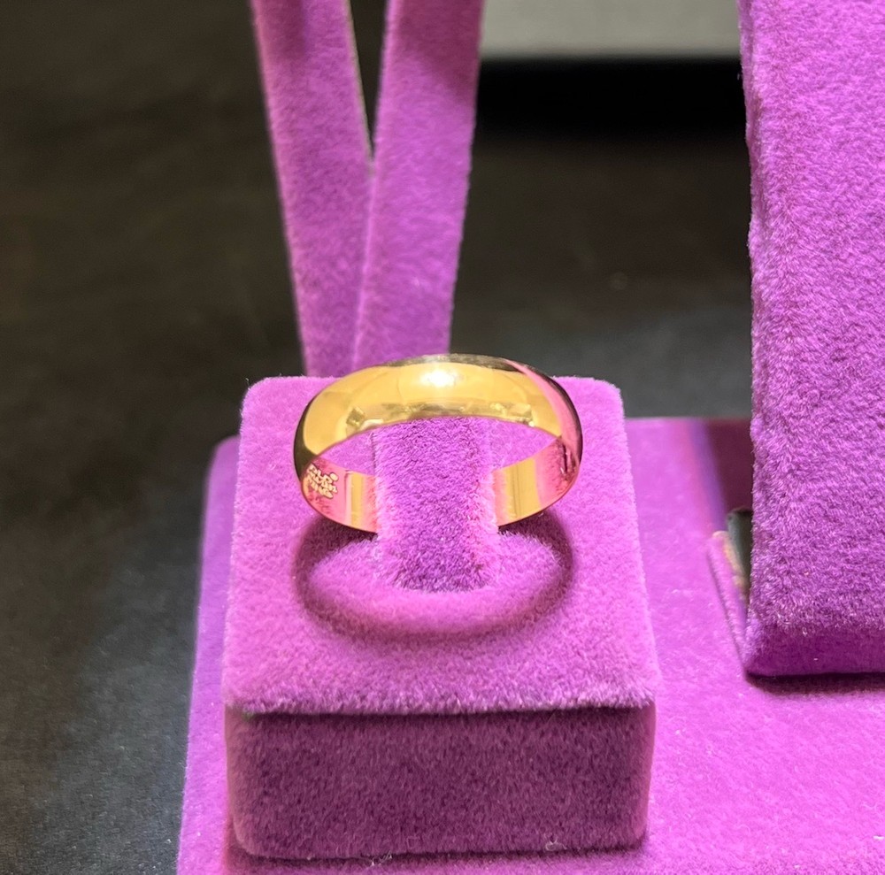 22 Ayar Altın Alyans Klasik Tasarım 3.56gr 15 Numara Paksoy Kuyumculuk Erkek - AL00924