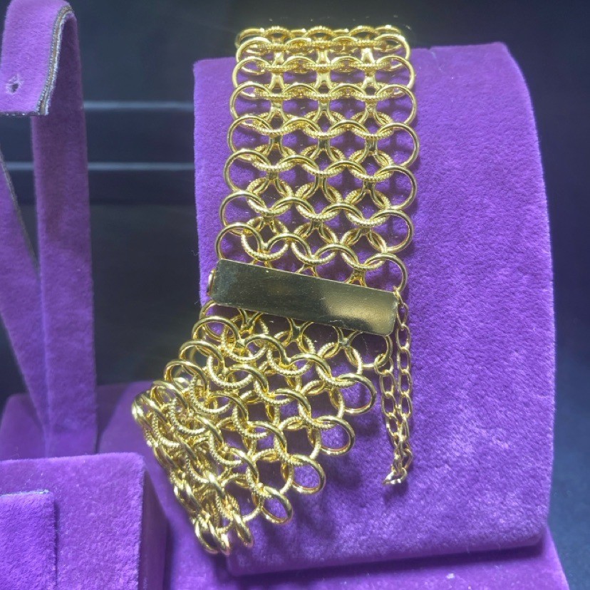 22 Ayar Altın Bileklik prenses 29.70gr - F00037