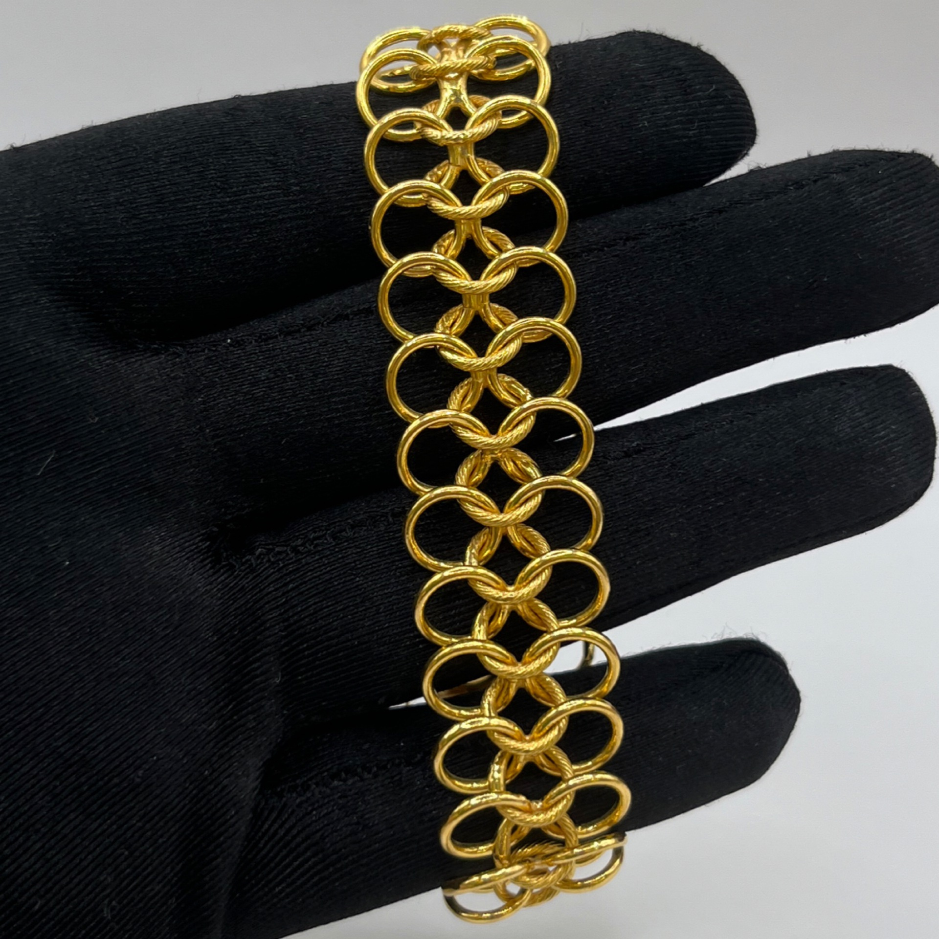 Prenses Altın Bileklik 22 Ayar 20.24gr - F00038 - Fotoğraf 1