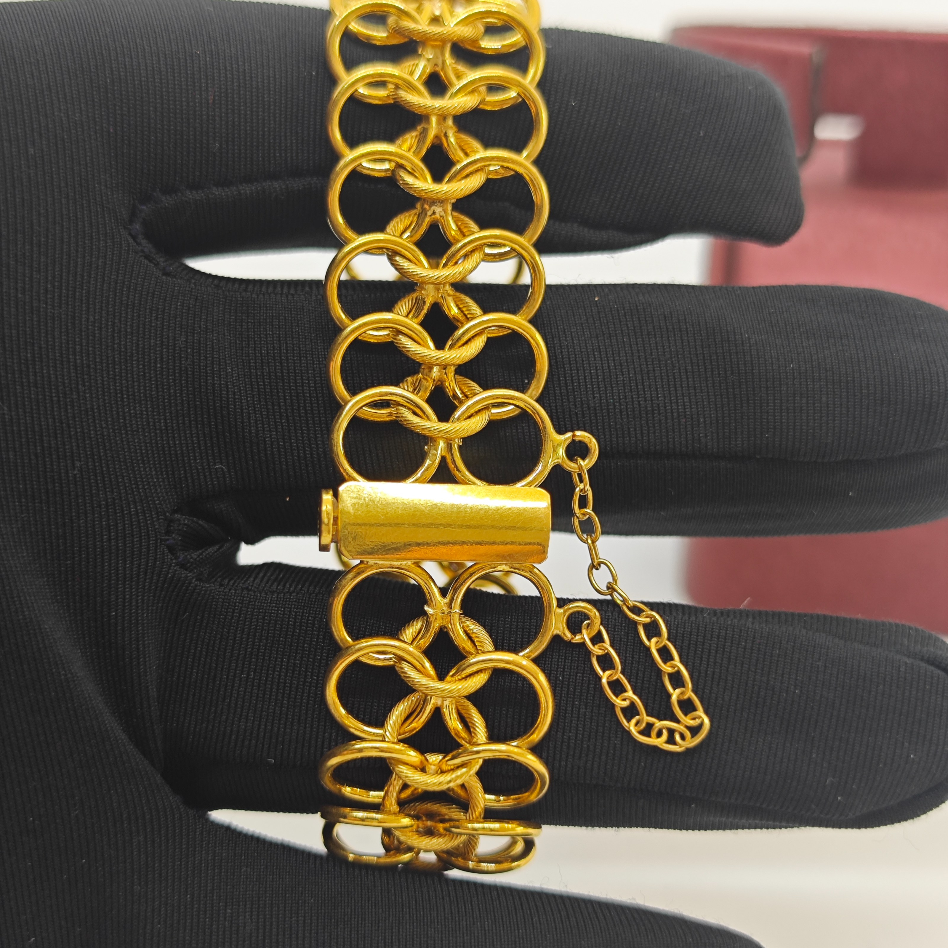 22 Ayar Altın Bileklik prenses 20.24gr - F00038 ürün görseli